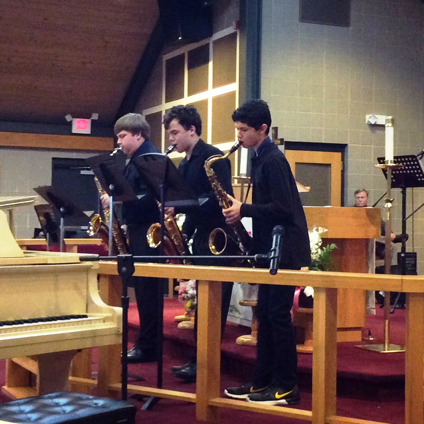 NJ School of Music Saxophone Ensemble